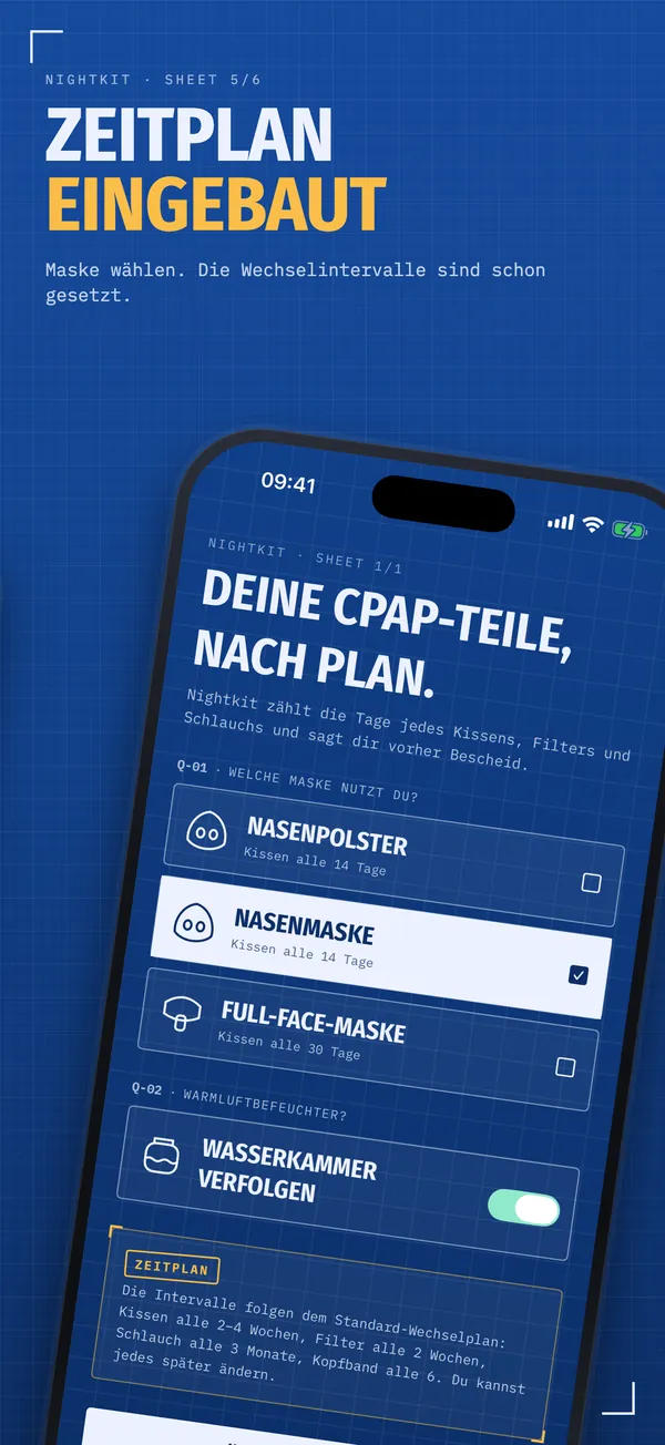 Wechselplan eingebaut