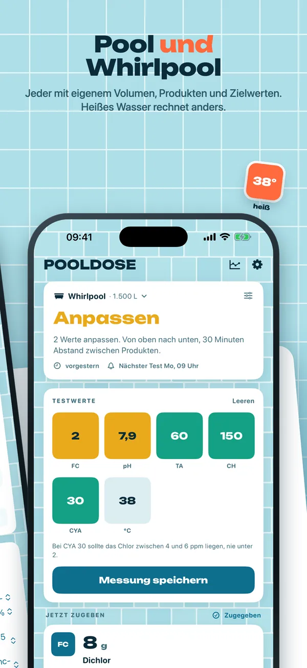 Pool und Whirlpool