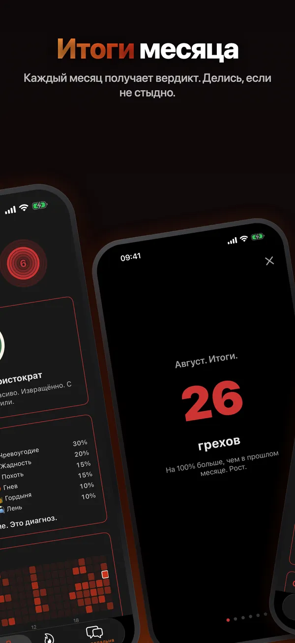 Итоги месяца