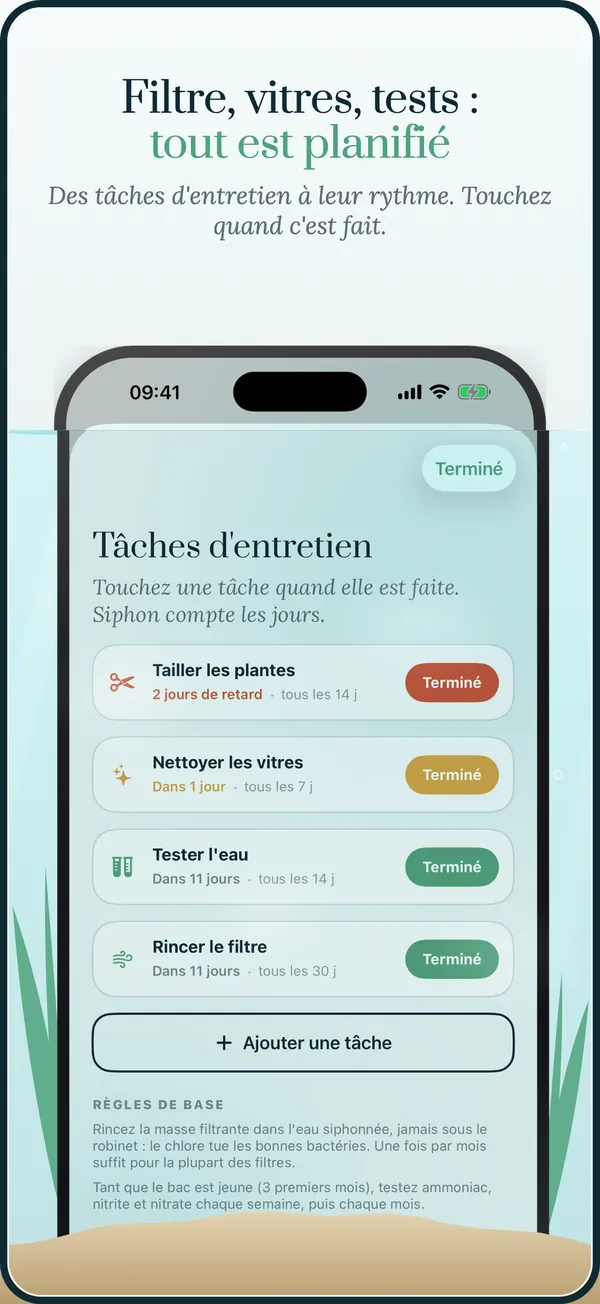 Entretien planifié