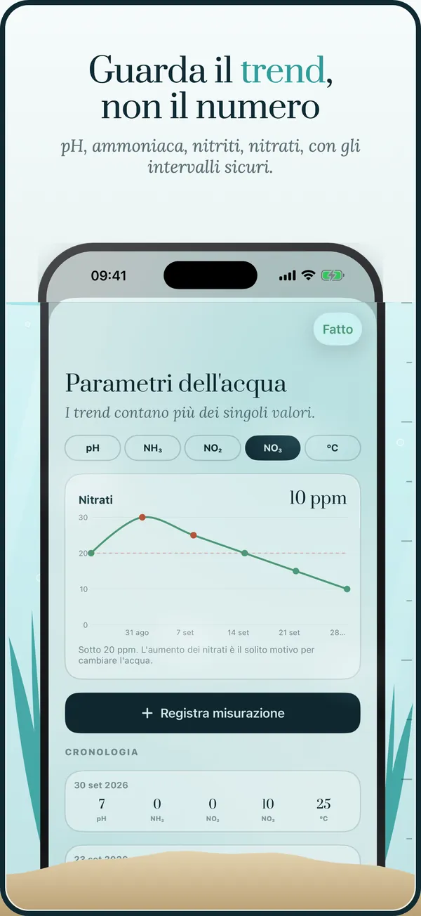Andamento dei valori